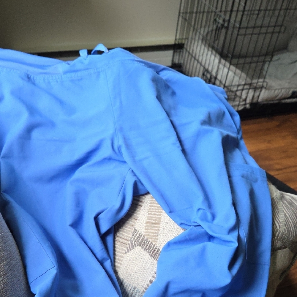 Blue Scrub Pants